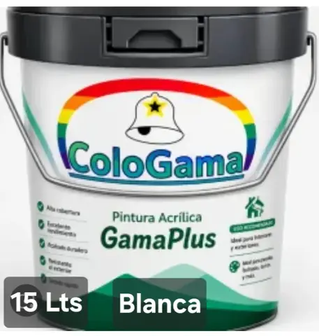 Pintura ColoGama, Acrílica Blanca