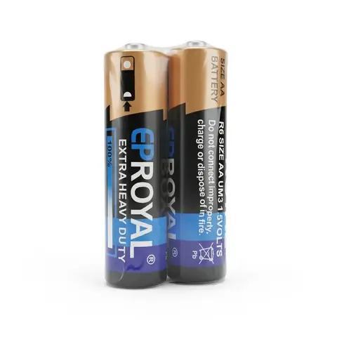 Pilas doble A (AA) marca ROYAL 2x