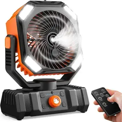 ventilador recargable  f22 con nebulizador