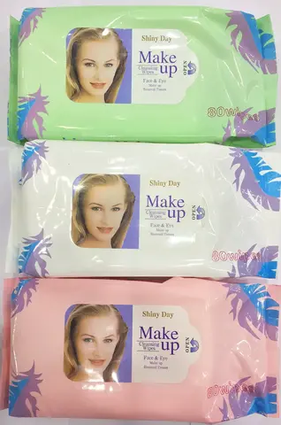 Toallitas húmedas Make up