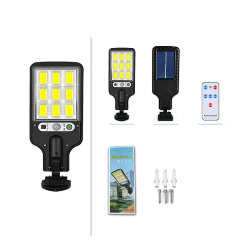 Foco solar LED compacto 